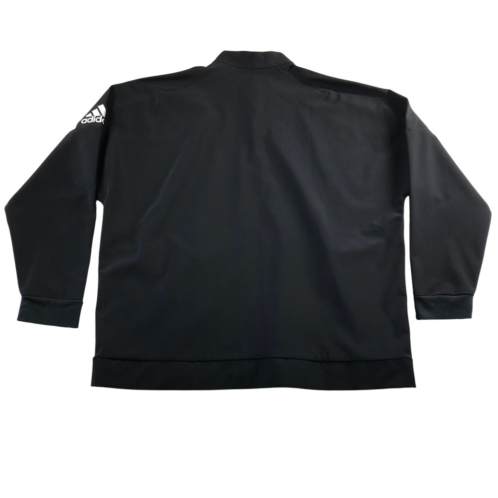 The North Face Mens Black FlashDry Quarter Zip Waffle Fleece Pullover XXL